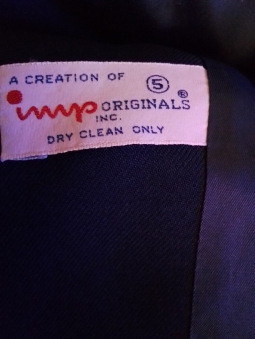Vintage Classic Navy Kids Blazer Jacket - Picture 3 of 5